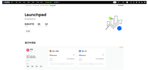 Gate Launchpad是Gate推出的创新型代币发行平台